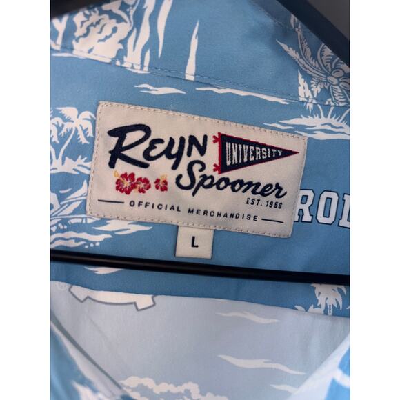 University of North Carolina UNC Kekai Performance Button Men’s L NWT - Picture 5 of 5